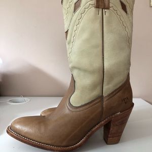Frye Vintage Western Style Boots